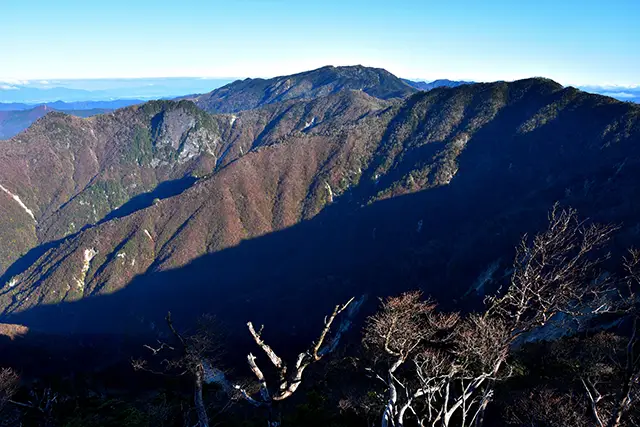 大峰山脈